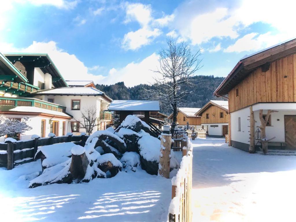 Sieglhub Chalets - Appartements - Hotel 弗拉绍 外观 照片